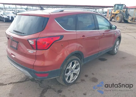 2019 Ford Escape Titanium from USA, damaged, VIN 1FMCU9J90KUA81186